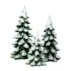 Village Accessory Winter Pines Set Of 3 -Christmas decorations Shop 4554432826