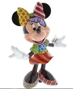 Romero Britto 8" Minnie Mouse Figurine -Christmas decorations Shop 4554439873