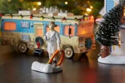 Snow Village "National Lampoons" Cousin Eddie In The Morning -Christmas decorations Shop 4554451275B