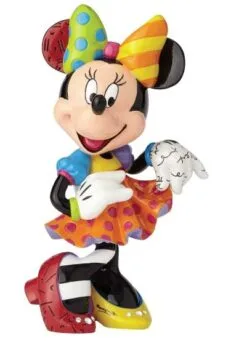 Romero Britto 10" Minnies 90th Figurine
