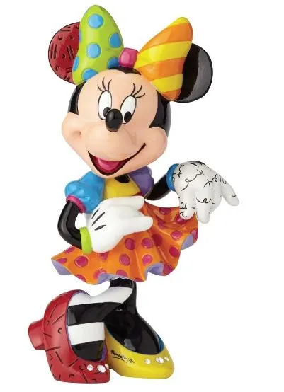 Romero Britto 10" Minnies 90th Figurine 3 Romero Britto 10" Minnies 90th Figurine