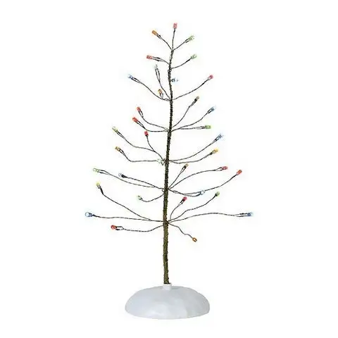 Village Accessory Winter Brite Multicolor Tree 3 Village Accessory Winter Brite Multicolor Tree