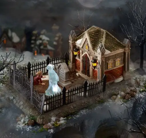 Dickens Village A Christmas Carol Cementery 4 Dickens Village A Christmas Carol Cementery - Image 2