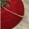 72" Red & Gold Velvet Tree Skirt 2 72" Red & Gold Velvet Tree Skirt -Christmas decorations Shop 4861204154