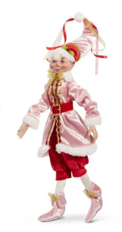 16" Red & Pink Charming Elves Set Of 2 -Christmas decorations Shop 4889305983 2