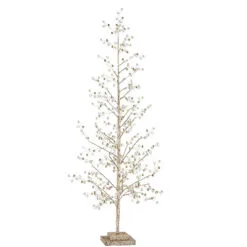 28" Champagne Crystal Tree