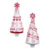 6" Assorted Peppermint Tree Ornament Set Of 2 -Christmas decorations Shop 4889354177 1