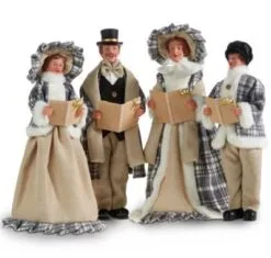 18" Carolers Set Of 4