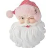 18" Santa Face With Pink Hat -Christmas decorations Shop 4889380027