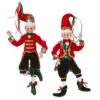 16" Tartan Plaid Posable Elf Assorted Set Of 2 1 16" Tartan Plaid Posable Elf Assorted Set Of 2 -Christmas decorations Shop 4889380975