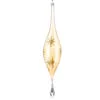16" Gold Glittered Star Glass Drop Ornament Set Of 2 -Christmas decorations Shop 4889393397