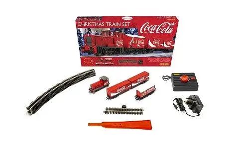 Coca-Cola Christmas Train Set 4 Coca-Cola Christmas Train Set - Image 2