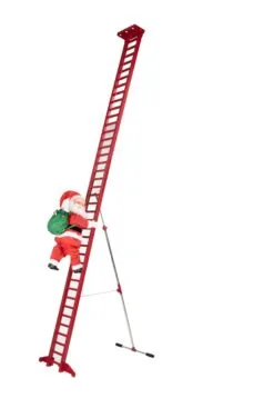 10 FT Outdoor Animated Climbing Santa