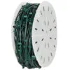 1000 FT C7 Roll Green Wire 6" Spacing -Christmas decorations Shop 5265964903