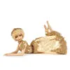 19" Gold Lace Lying Doll 1 19" Gold Lace Lying Doll -Christmas decorations Shop 5414455478010
