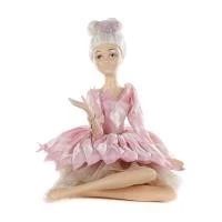 14" Candy Pink Sitting Doll