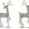 22" Standing Metal Reindeer Assorted Set Of 2 -Christmas decorations Shop 6681041441