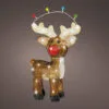 19" 48 LED Cool White Battery Operated Outdoor Reindeer Acrylic 1 19" 48 LED Cool White Battery Operated Outdoor Reindeer Acrylic -Christmas decorations Shop 782912