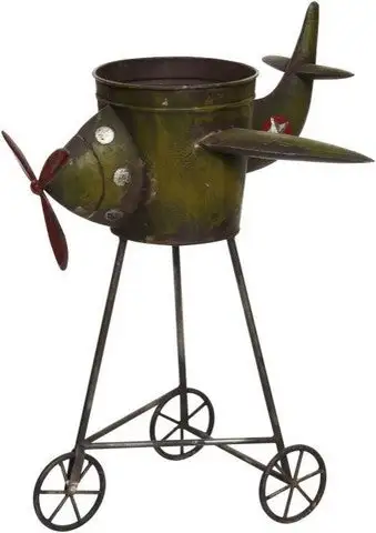 19" X 25" Green Airplane 3 19" X 25" Green Airplane