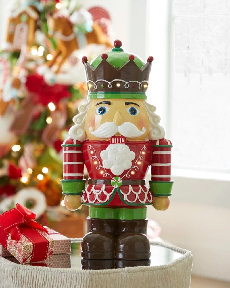 Mark Roberts 18" King Nutcracker With Lights 3 Mark Roberts 18" King Nutcracker With Lights