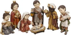 Mark Roberts 10" Childrens Nativity Set Of 7