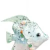 Mark Roberts 5" Aqua Jewel Fish Ornament Set Of 6 -Christmas decorations Shop 8003641376 1