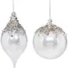 5" Jeweled Sparkle Assorted Ornament Set Of 4 -Christmas decorations Shop 8003641894 1
