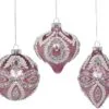 Mark Roberts 5" Pink Grand Jewel Ornaments Assorted Set Of 6 -Christmas decorations Shop 8003641933
