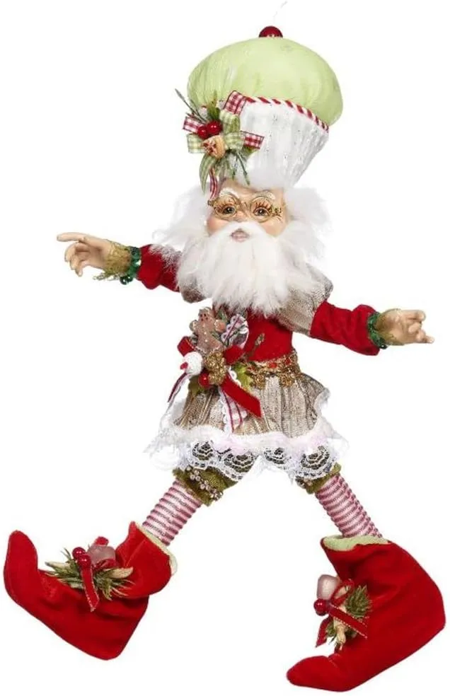 Mark Roberts 13.5" Small North Pole Confectioner Elf 3 Mark Roberts 13.5" Small North Pole Confectioner Elf