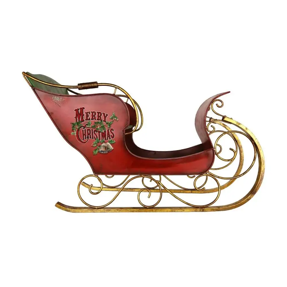 Mark Roberts 57" X 34" Santa's Red Sleigh 3 Mark Roberts 57" X 34" Santa's Red Sleigh