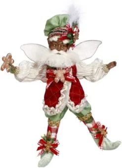 Mark Roberts 11" Small Melanated Gingerbread House Fairy
