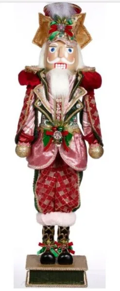 Mark Roberts 50" Large Peppermint Nutcracker