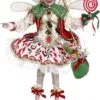 Mark Roberts 19.5" Medium Peppermint Party Fairy 2 Mark Roberts 19.5" Medium Peppermint Party Fairy -Christmas decorations Shop 8003650974 1