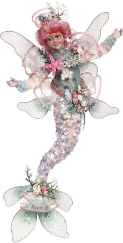 Mark Roberts 13" Pink Mermaid Jeweled Fairy