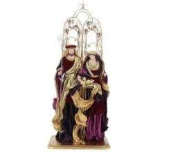 Mark Roberts 39.5" Holy Family With Creche