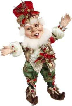 Mark Roberts 18.5" Medium Holly Berry Elf