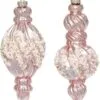 Mark Roberts 5.5" Pink Pearlized Assorted Finial Set Of 6 2 Mark Roberts 5.5" Pink Pearlized Assorted Finial Set Of 6 -Christmas decorations Shop 8003651922 1
