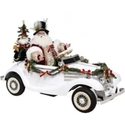 Mark Roberts 54" X 32" Santa's Sunday Ride