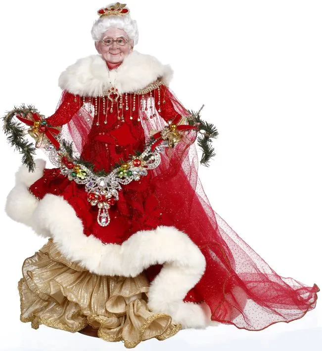 Mark Roberts 2 FT Glittering Jewel Mrs.Claus 3 Mark Roberts 2 FT Glittering Jewel Mrs.Claus