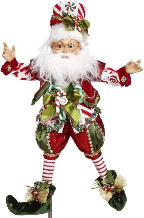 Mark Roberts 19.5" Medium Candy Cane Elf 3 Mark Roberts 19.5" Medium Candy Cane Elf