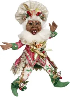 Mark Roberts 10" Melanated Pastry Maker Elf