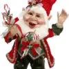 Mark Roberts 16.5" Medium Candy Cane Elf
