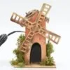 5.5" X 5" X 7" Orange Windmill Nativity Accessory 2 5.5" X 5" X 7" Orange Windmill Nativity Accessory -Christmas decorations Shop 8013059010205