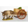 7" X 3" Donkey With Cart -Christmas decorations Shop 8013059219851
