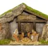 13" X 6" X 9" Stable With Holy Family -Christmas decorations Shop 8013059234137