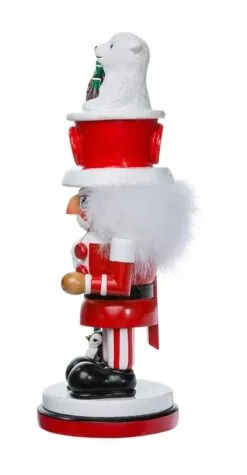 15" Coca-Cola Polar Bear Hat Hollywood Nutcracker -Christmas decorations Shop 8613133961f