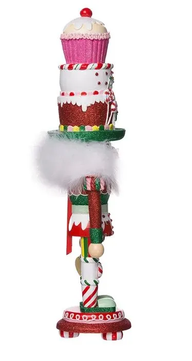 18" Hollywood Cupcake & Sweets Nutcracker 4 18" Hollywood Cupcake & Sweets Nutcracker - Image 2