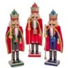 15" Red Green Blue Nutcrackers Set Of 3 -Christmas decorations Shop 8613149667