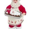 10.5" Santa With Cake Tray 1 10.5" Santa With Cake Tray -Christmas decorations Shop 8613155050
