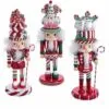 10" Peppermint Sweet Nutcracker Assorted Set Of 3 1 10" Peppermint Sweet Nutcracker Assorted Set Of 3 -Christmas decorations Shop 8613160214